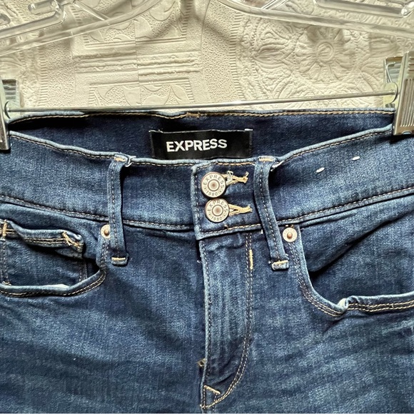 Express Midrise cropped jeggings - Picture 4 of 10
